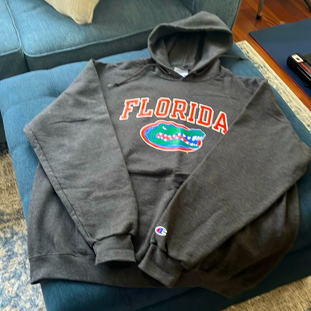 Grey Florida Gators Hoodie.